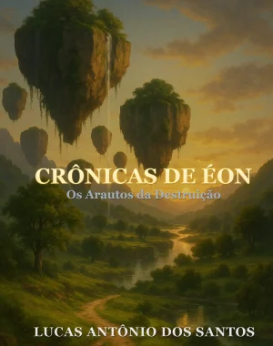 Capa do livro Crônicas de Éon: Os Arautos da Destruição